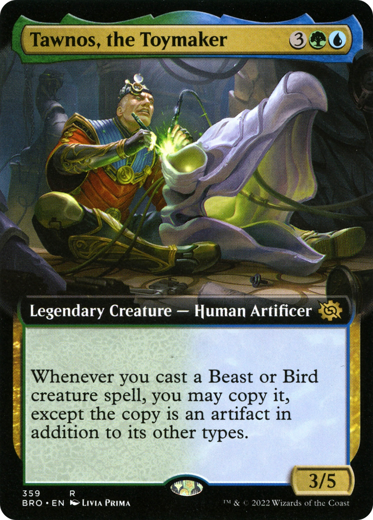 Tawnos, the Toymaker (BRO-359) - The Brothers' War: (Extended Art) Foil