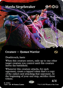 Mardu Siegebreaker (TDM-364) - Tarkir: Dragonstorm: (Showcase) (Borderless) Foil