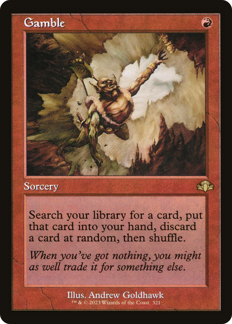 Gamble (DMR-321) - Dominaria Remastered