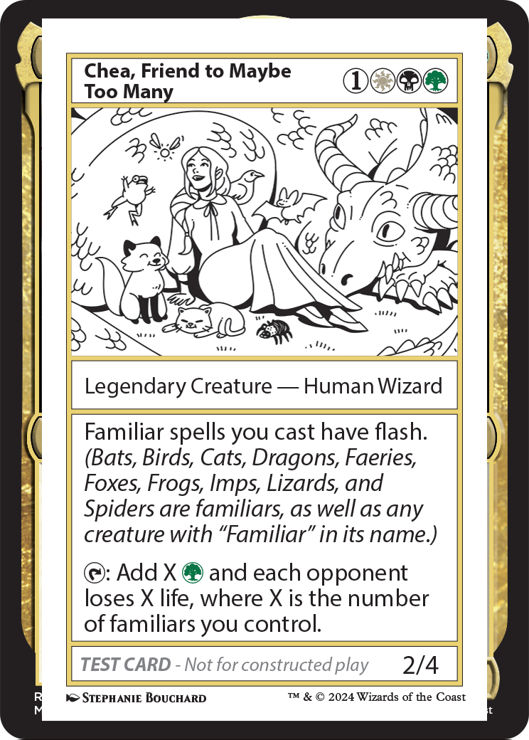 Chea, Friend to Maybe Too Many (MB2PC-) - Mystery Booster 2