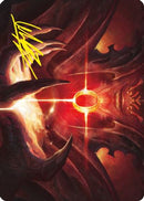 Sol Ring Art Card (Gold-Stamped Signature) (ASLTR-076) - Art Series: Universes Beyond: The Lord of the Rings: Tales of Middle-earth