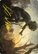Smeagol, Helpful Guide Art Card (Gold-Stamped Signature) (ASLTR-024) - Art Series: Universes Beyond: The Lord of the Rings: Tales of Middle-earth