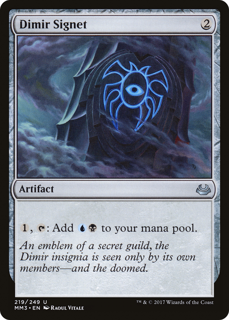 Dimir Signet (MM3-219) - Modern Masters 2017