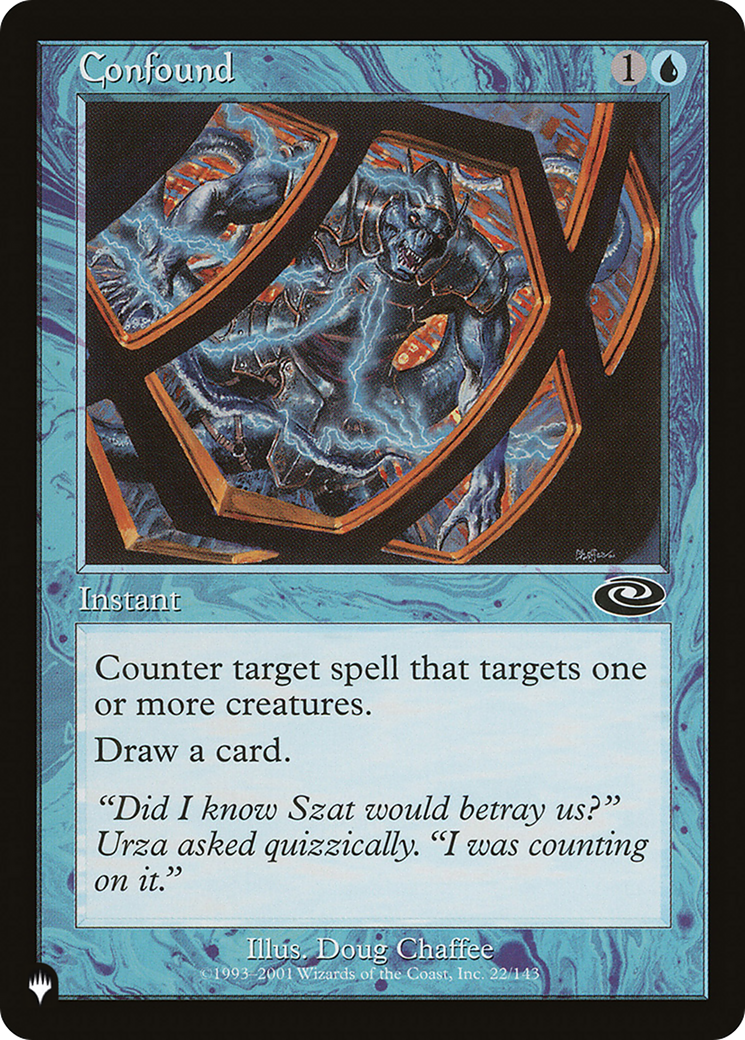 Confound (LIST-PLS-22) - The List