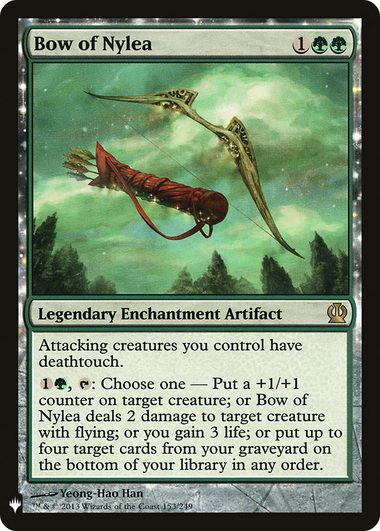 Bow of Nylea (LIST-THS-153) - The List: (enchantment)