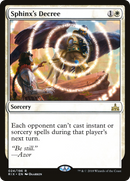 Sphinx's Decree (RIX-024) - Rivals of Ixalan Foil