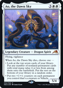 Ao, the Dawn Sky (PRE-02S) - Kamigawa: Neon Dynasty Promos Foil