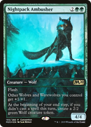 Nightpack Ambusher (MEDIA-185) - Core Set 2020 Promos Foil