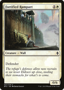 Fortified Rampart (BFZ-027) - Battle for Zendikar Foil