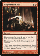 Blasphemous Act (ISD-130) - Innistrad Foil