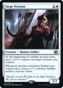 Siege Veteran (PRE-25S) - The Brothers' War Promos Foil