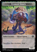 Eldrazi Spawn // Phyrexian Germ Double-Sided Token (CMM-3 // 16) - Commander Masters Foil