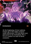 Smile at Death (TDM-329) - Tarkir: Dragonstorm: (Showcase, enchantment) (Borderless)