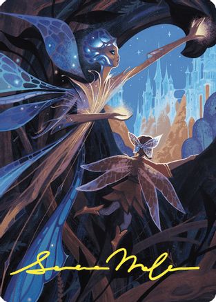 Kindred Discovery Art Card (Gold-Stamped Signature) (ASWOE-067) - Art Series: Wilds of Eldraine
