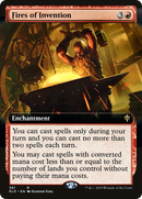Fires of Invention (ELD-361) - Throne of Eldraine: (Extended Art) Foil