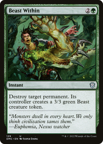 Beast Within (DMC-129) - Dominaria United Commander