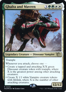 Ghalta and Mavren (PRE-225S) - March of the Machine Promos Foil