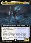 Millicent, Restless Revenant (VOC-039) - Crimson Vow Commander: (Extended Art)