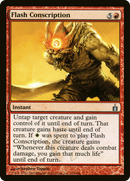 Flash Conscription (RAV-124) - Ravnica: City of Guilds Foil