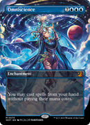 Omniscience (WOT-070) - Wilds of Eldraine: Enchanting Tales (Borderless) Foil