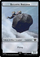 Ballistic Boulder // Food (0022) Double-Sided Token (Surge Foil) (LTR-21 // 22) - The Lord of the Rings: Tales of Middle-earth Foil