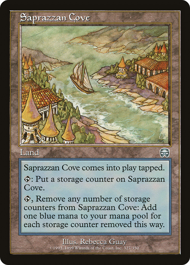 Saprazzan Cove (MMQ-327) - Mercadian Masques Foil