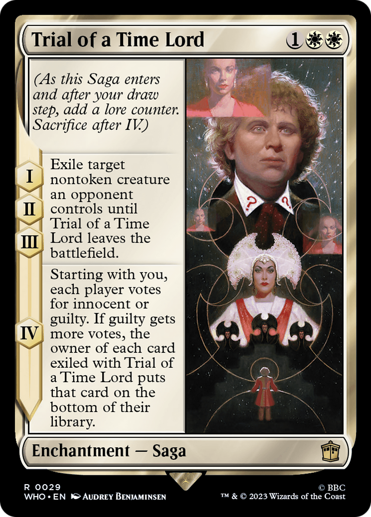 Trial of a Time Lord (WHO-029) - Doctor Who Foil