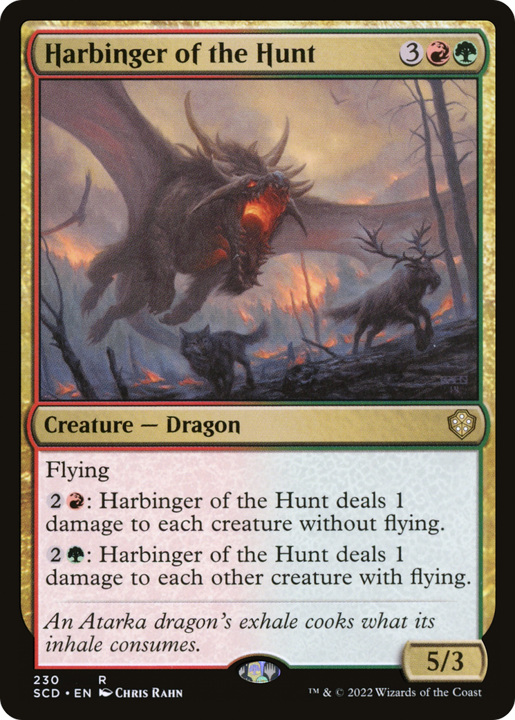 Harbinger of the Hunt (SCD-230) - Starter Commander Decks