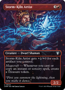 Storm-Kiln Artist (CMM-644) - Commander Masters (Borderless)