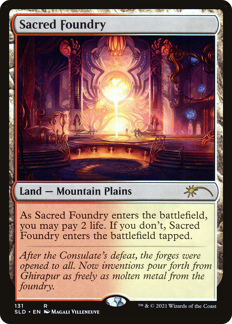 Sacred Foundry (SLD-131) - Secret Lair Drop