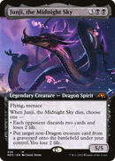 Junji, the Midnight Sky (NEO-456) - Kamigawa: Neon Dynasty: (Extended Art) Foil