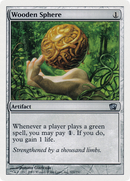 Wooden Sphere (8ED-321) - Eighth Edition