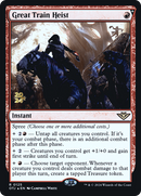 Great Train Heist (PRE-125) - Outlaws of Thunder Junction Promos Foil