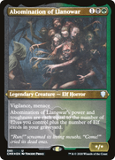 Abomination of Llanowar (CMR-585) - Commander Legends Foil