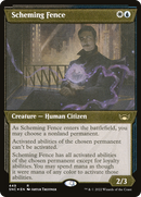 Scheming Fence (SNC-449) - Streets of New Capenna: (Showcase) Foil