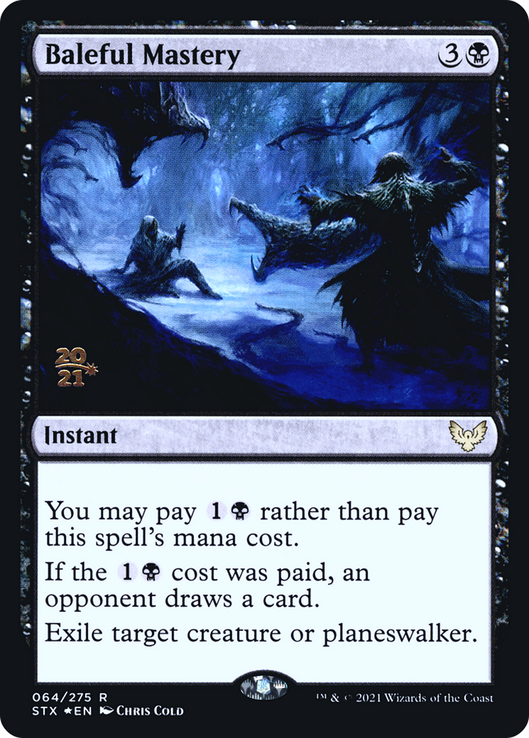 Baleful Mastery (PRE-064) - Strixhaven: School of Mages Promos Foil