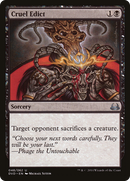 Cruel Edict (DD3-048) - Duel Decks Anthology: Divine vs. Demonic