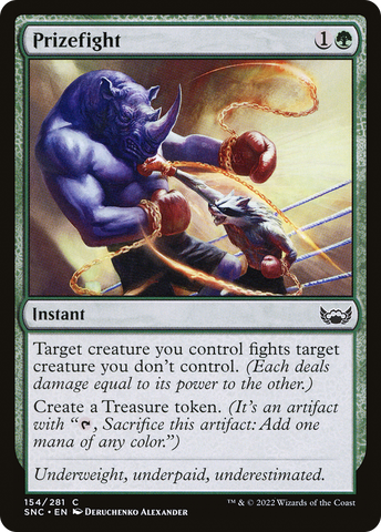Prizefight (SNC-154) - Streets of New Capenna Foil
