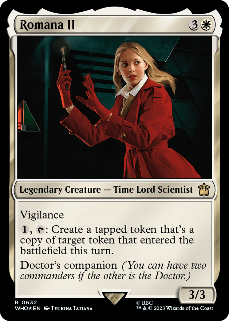 Romana II (WHO-632) - Doctor Who Foil
