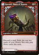 Birgi, God of Storytelling // Harnfel, Horn of Bounty (KHM-311) - Kaldheim: (Showcase) Foil