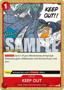 Keep Out (OP07-018) - 500 Years in the Future Pre-Release Cards