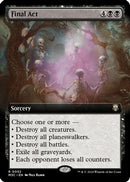 Final Act (Extended Art) (Ripple Foil) (M3C-052) - Modern Horizons 3 Commander Foil