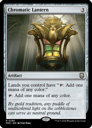 Chromatic Lantern (Ripple Foil) (M3C-285) - Modern Horizons 3 Commander Foil