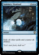 Summary Dismissal (Ripple Foil) (M3C-193) - Modern Horizons 3 Commander Foil