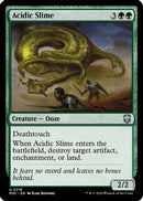 Acidic Slime (Ripple Foil) (M3C-218) - Modern Horizons 3 Commander Foil