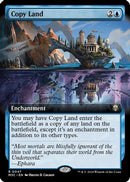 Copy Land (Extended Art) (Ripple Foil) (M3C-047) - Modern Horizons 3 Commander Foil