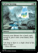 Sylvan Scrying (Ripple Foil) (M3C-248) - Modern Horizons 3 Commander Foil