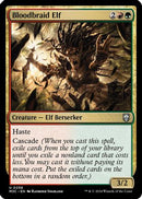 Bloodbraid Elf (Ripple Foil) (M3C-256) - Modern Horizons 3 Commander Foil