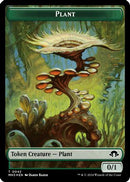 Plant (Ripple Foil) // Zombie  Double-Sided Token (MH3-42 // 21) - Modern Horizons 3 Foil