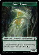 Forest Dryad (Ripple Foil) // Emblem - Vivien Reid Double-Sided Token (M3C-19 // 28) - Modern Horizons 3 Commander Foil